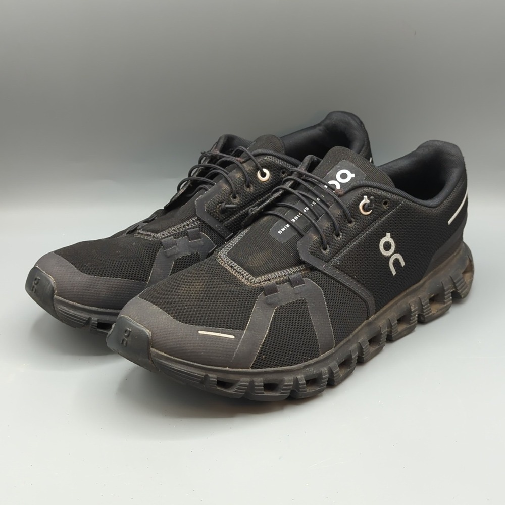 ON Cloud 6 Triple Black Women's Size US 11 Running Walking Shoes Sneakers